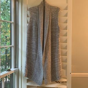 Ann Taylor Loft gray sweater vest, xs/s